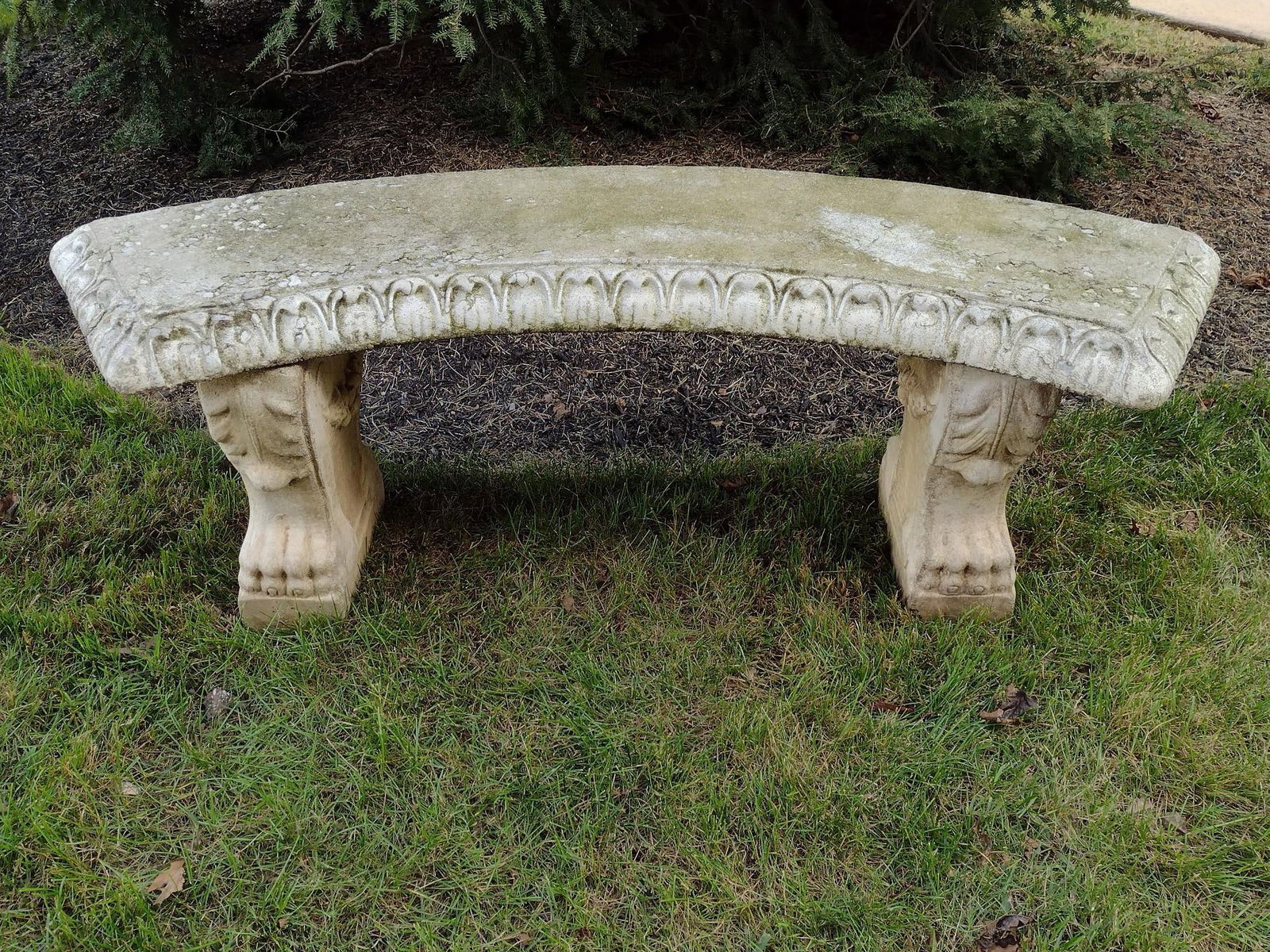 Concrete Garden Bench (1 of 4)