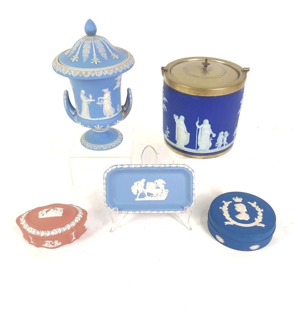 5 Pcs Wedgwood incl Ice Bucket (1 of 15)