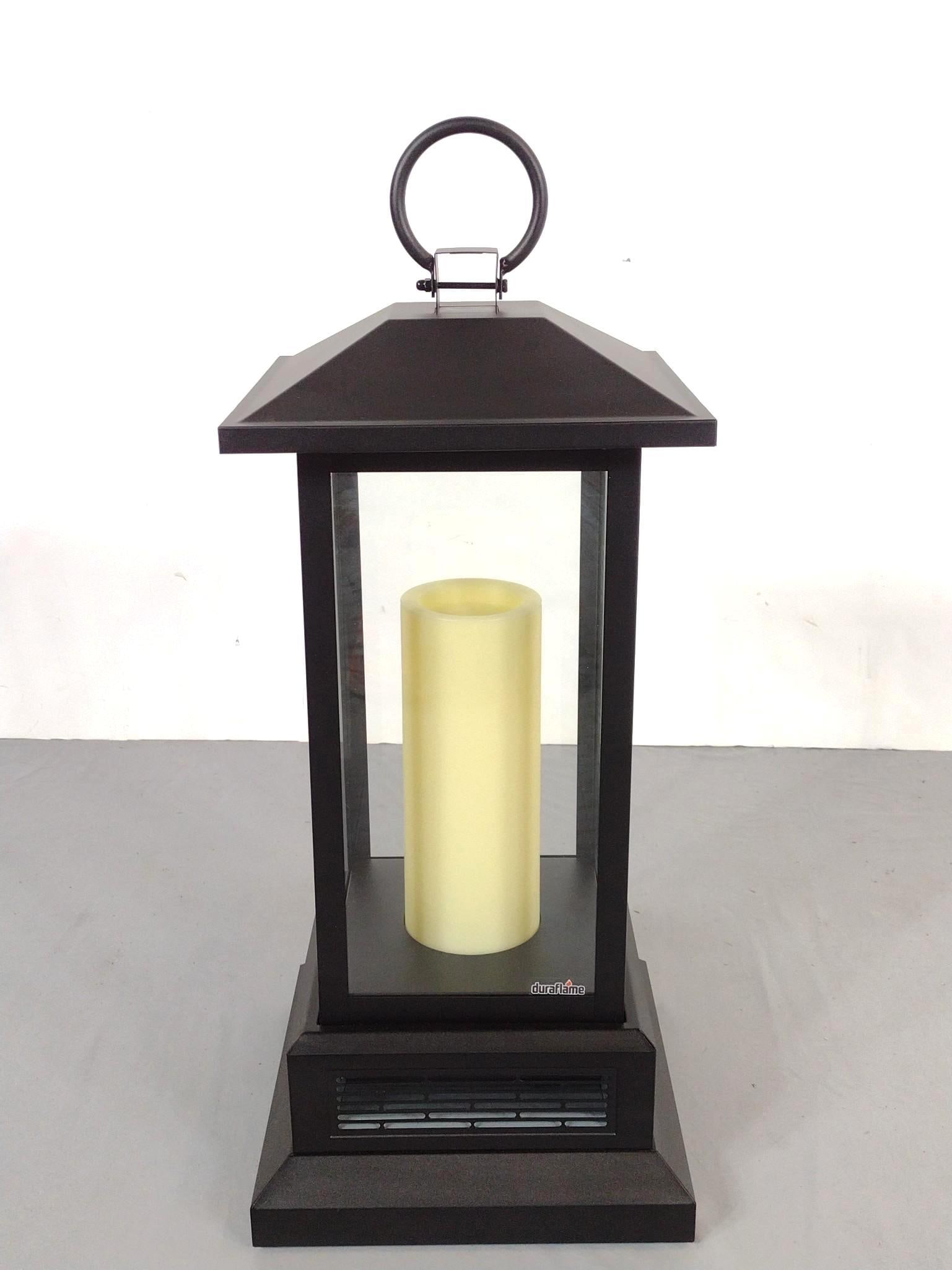 Duraflame Lantern Heater: Working. 11" wide X 11" deep X 29" high. MG.