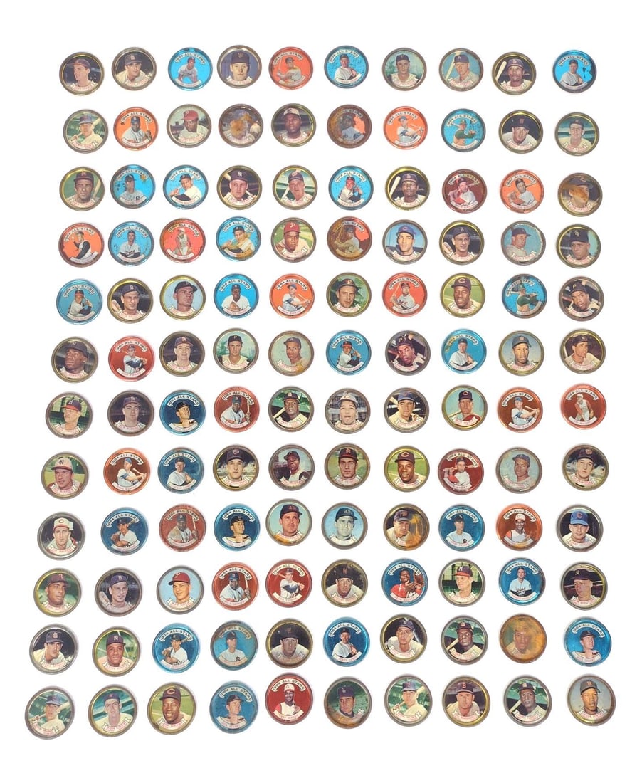 119 Topps Coins incl 1964 All Star (1 of 8)