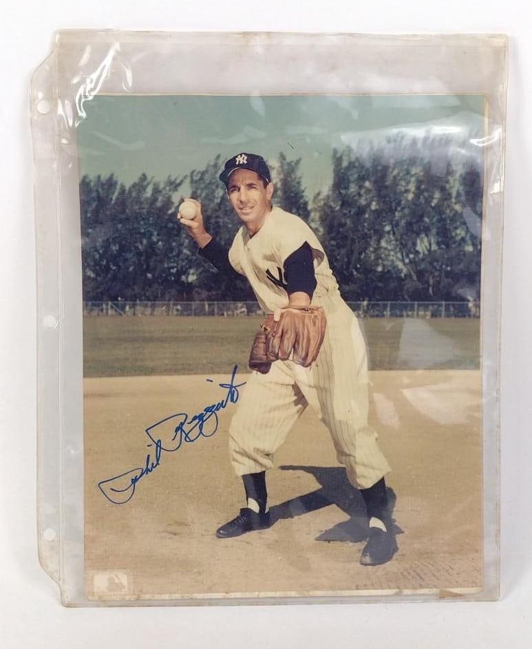 8 x 10 Phil Rizzuto Autograph (1 of 3)