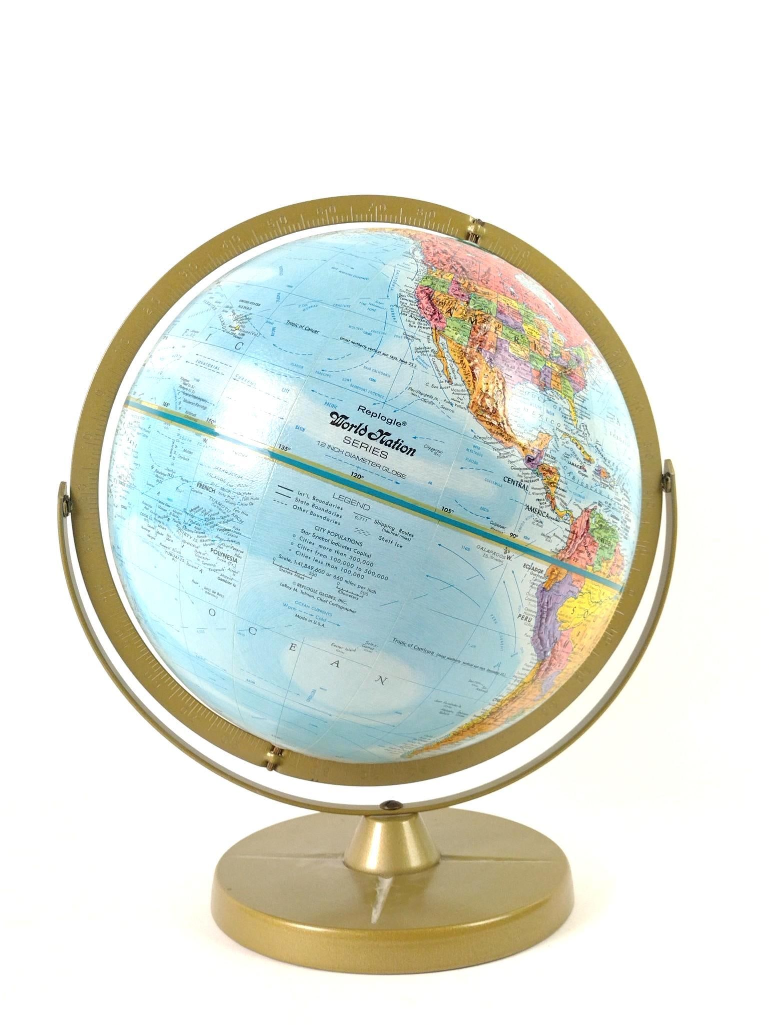 Replogle 12" Diameter World Nation Series Globe (1 of 5)