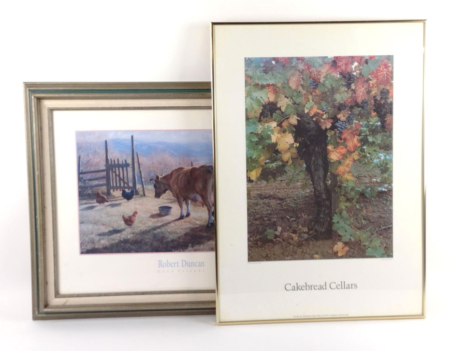 2 Vintage Prints incl Robert Duncan "Good Friends" (1 of 5)