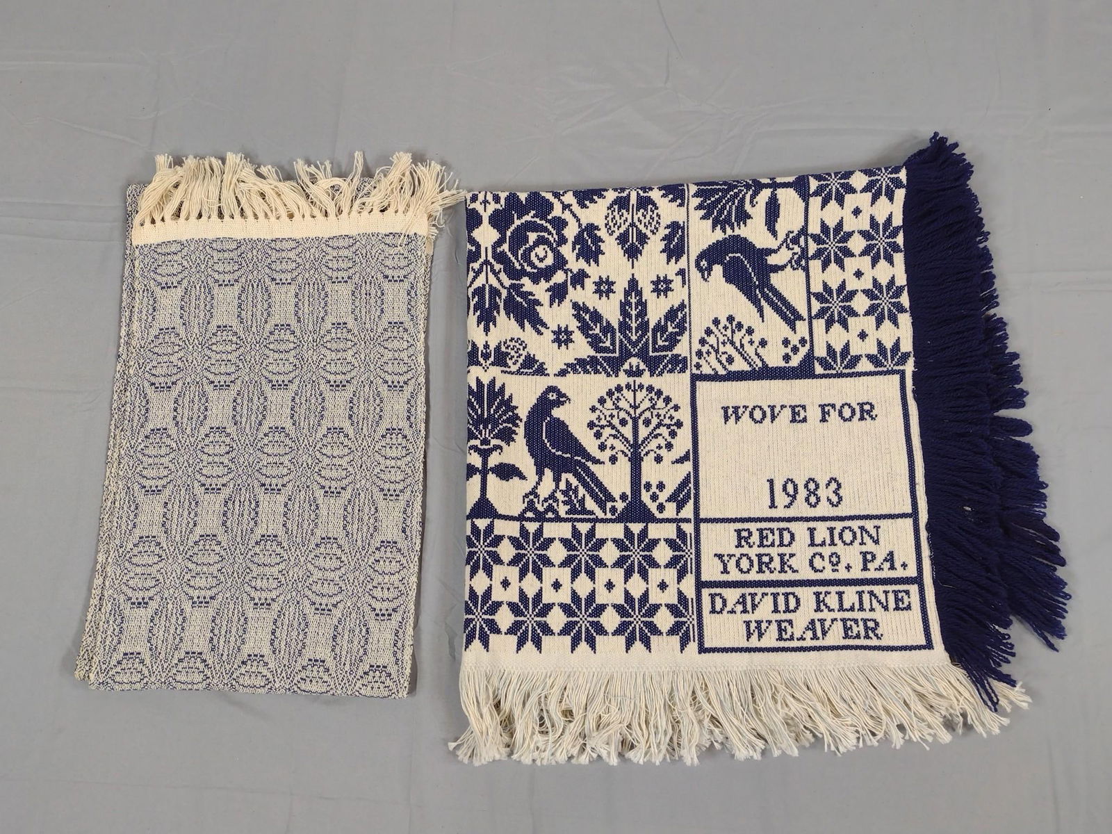 Red Lion, PA Blanket and Woven Table Runner (1 of 3)