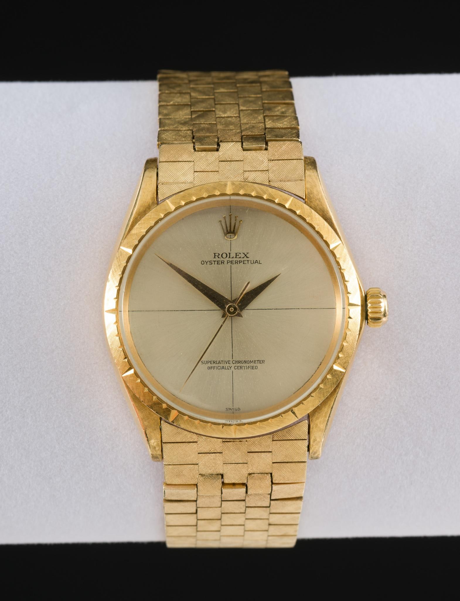 Rolex 18k Zephyr Model 1009 Oyster Perpetual From 1961 (1 of 10)