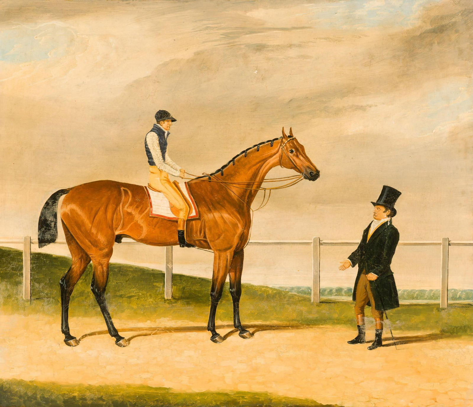 T.C. Freeman Oil on Canvas Mid 19th Century Painting (1 of 5)