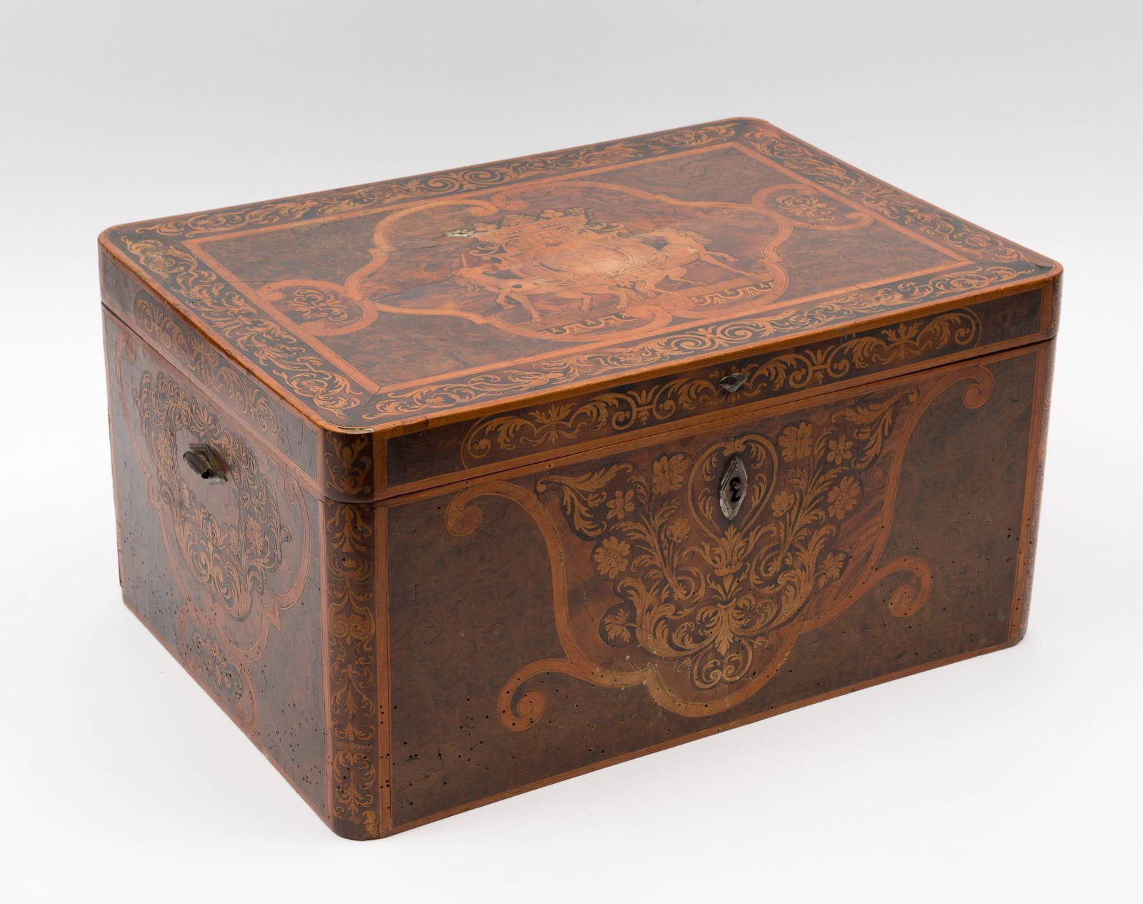 Wood Tea Chest Auction