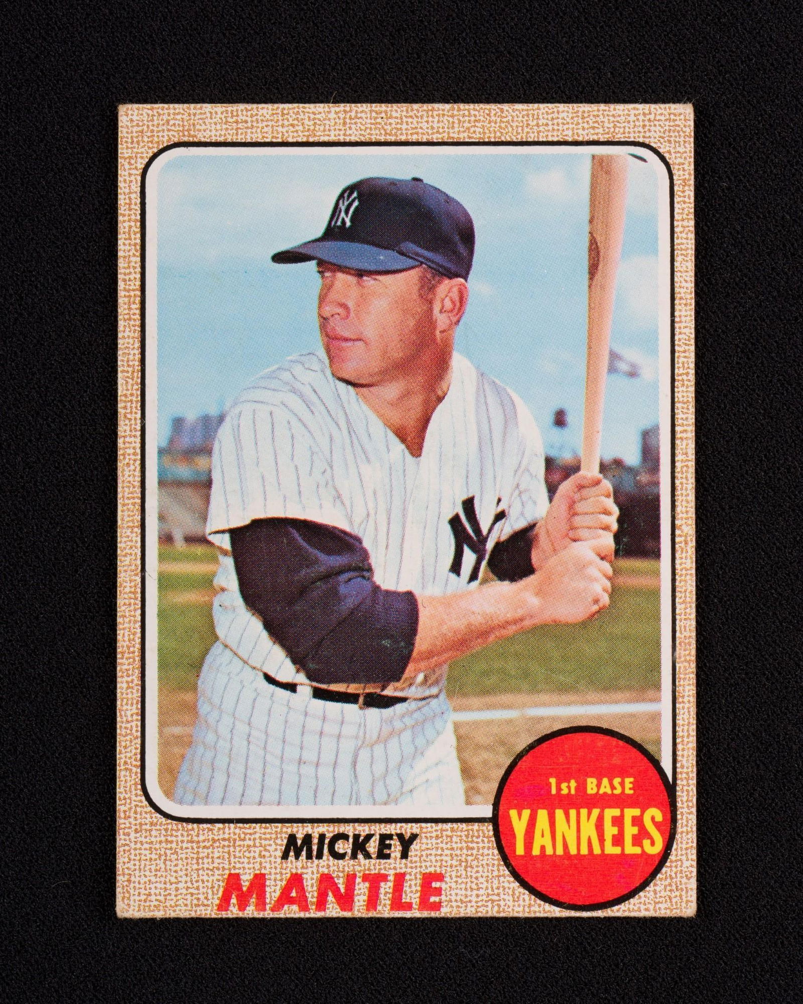 Topps 1968 Mickey Mantle #280 (1 of 2)