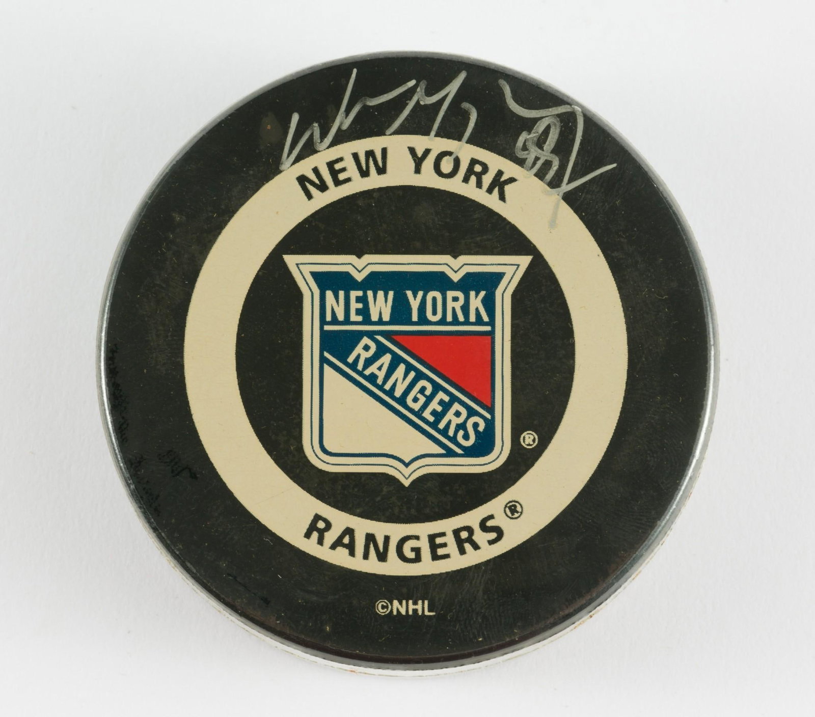 Wayne Gretzky Autographed Hockey Puck (1 of 5)