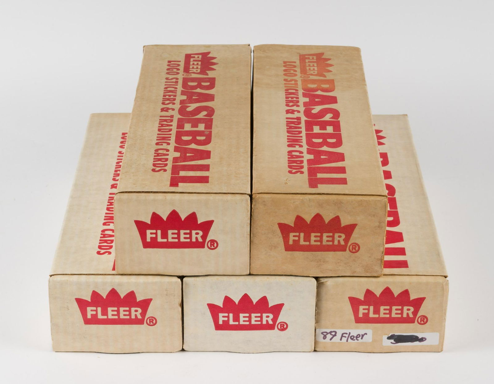 5 Fleer Baseball Sets (1 of 8)