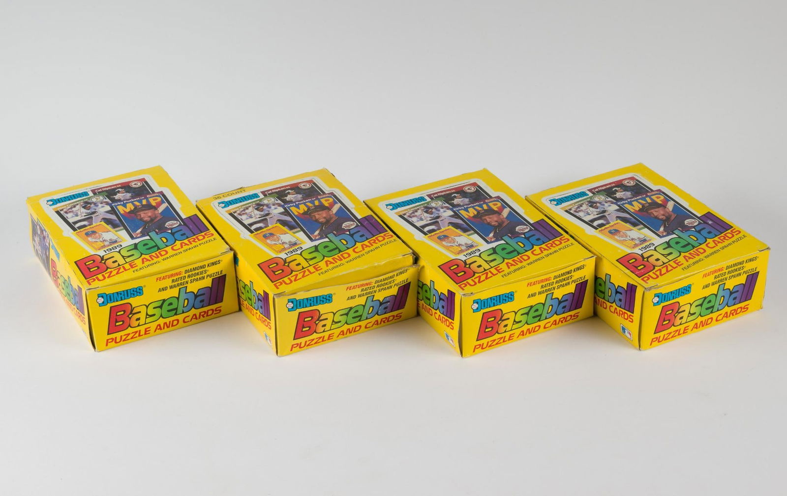 4 Baseball Unopened Wax Boxes (1 of 2)