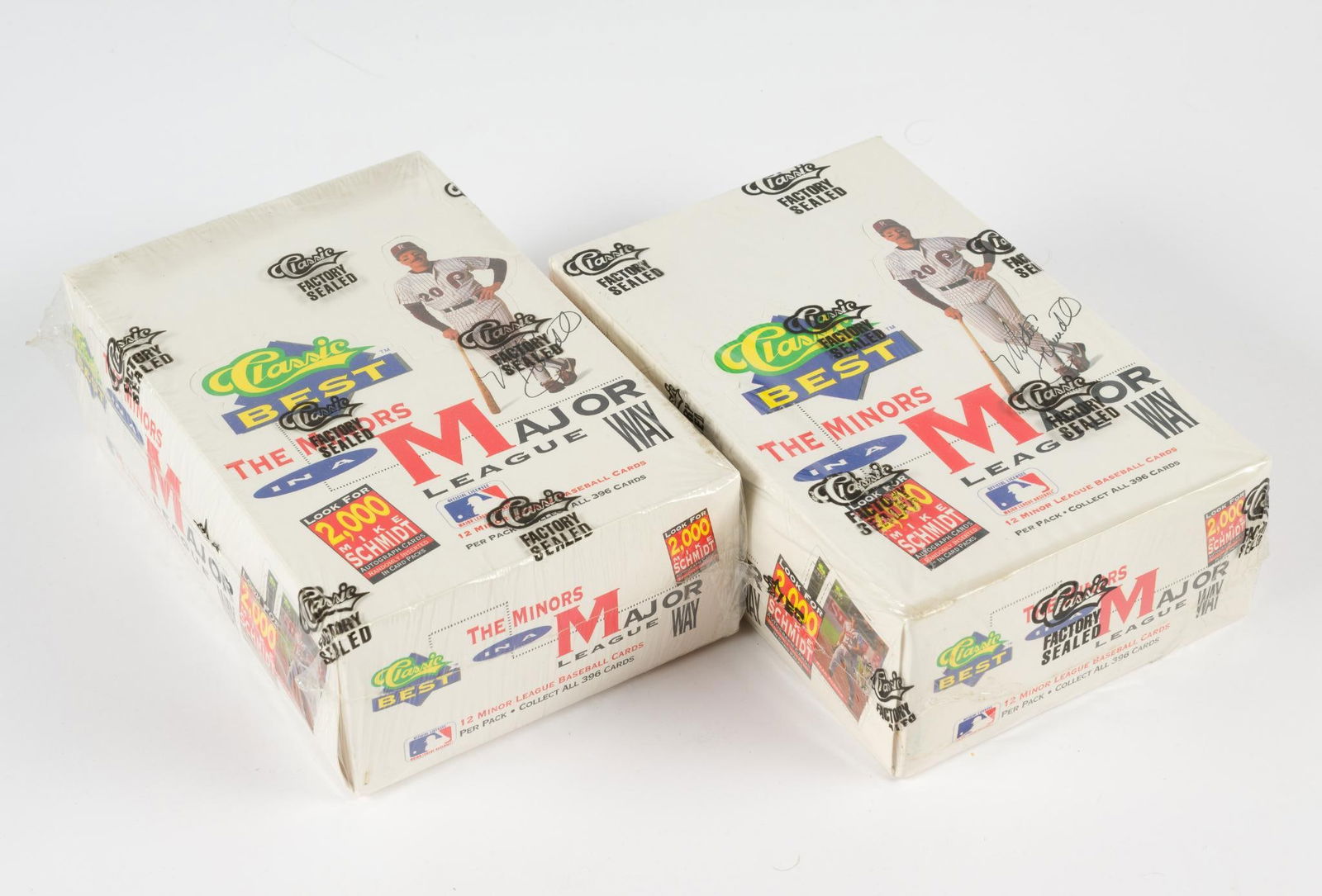 2- 1991 Classic Minor League unopened boxes (1 of 1)
