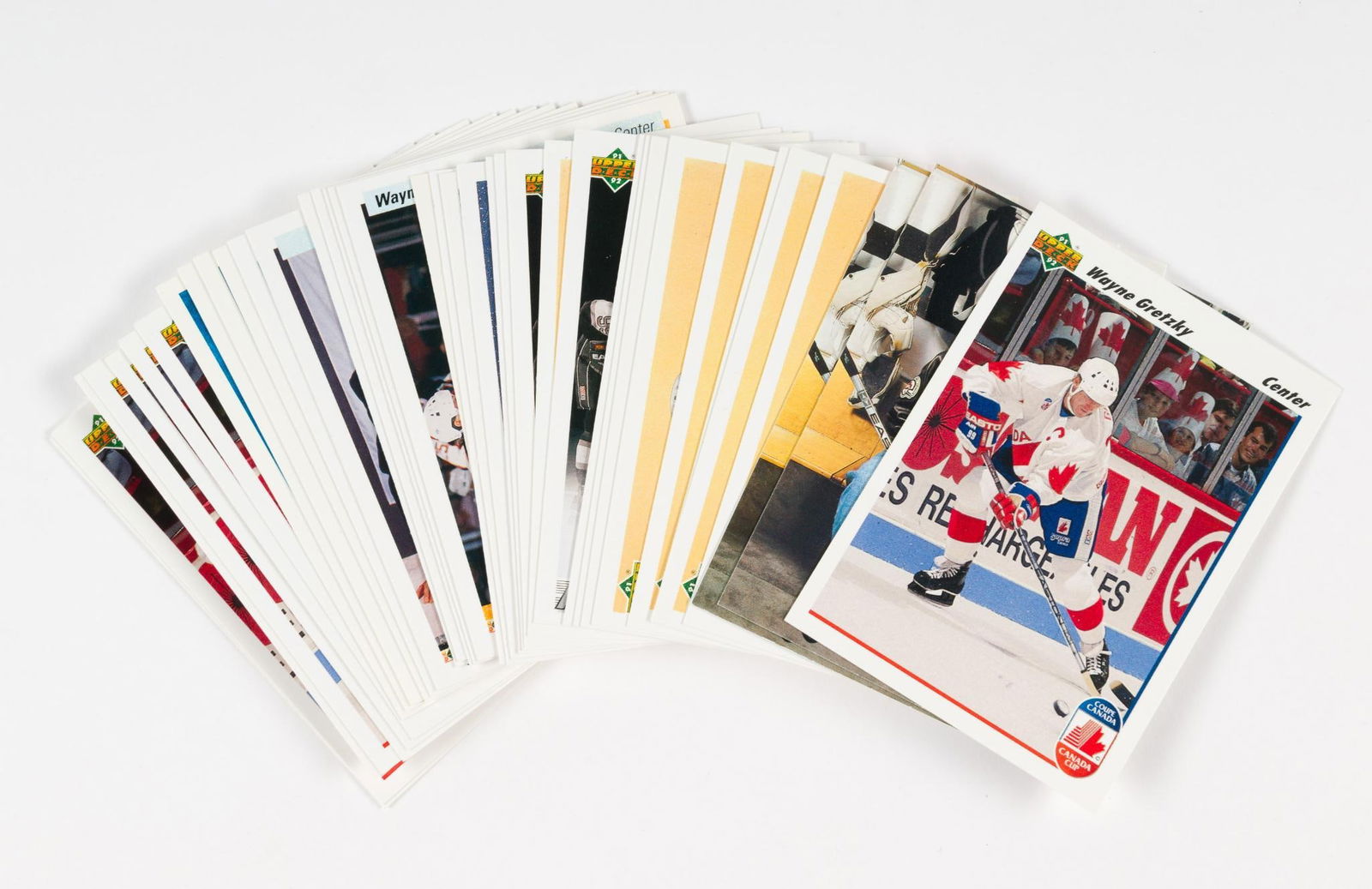 38 - 1990/91/92 Upper deck Wayne Gretzky Cards (1 of 4)