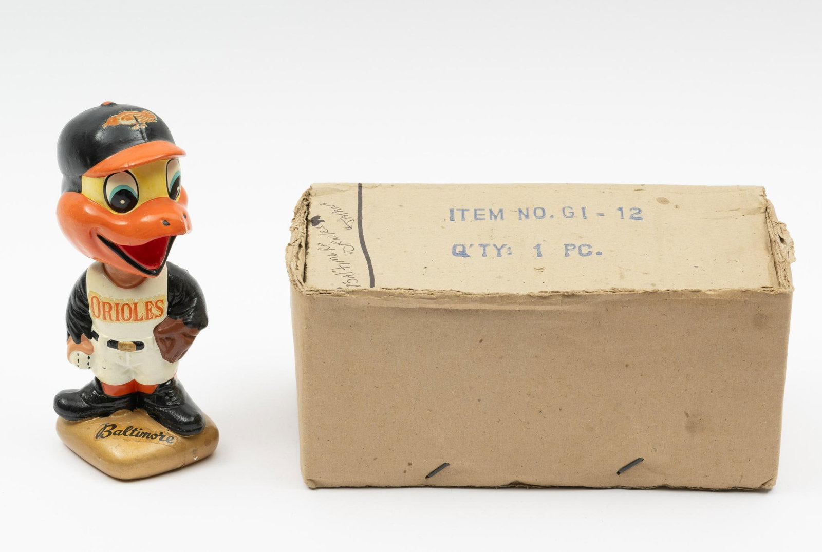 1967 Baltimore Orioles Bobbin Head Doll: 1967 Baltimore Orioles Bobbin Head Doll. MD/DB
