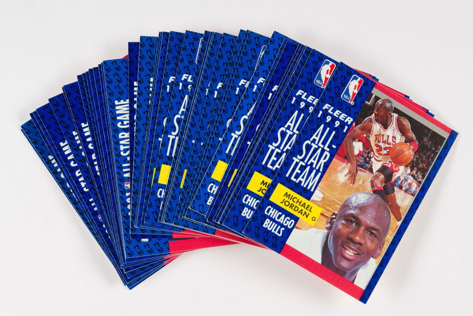 38 - 1991 Fleer Michael Jordan Cards (1 of 4)