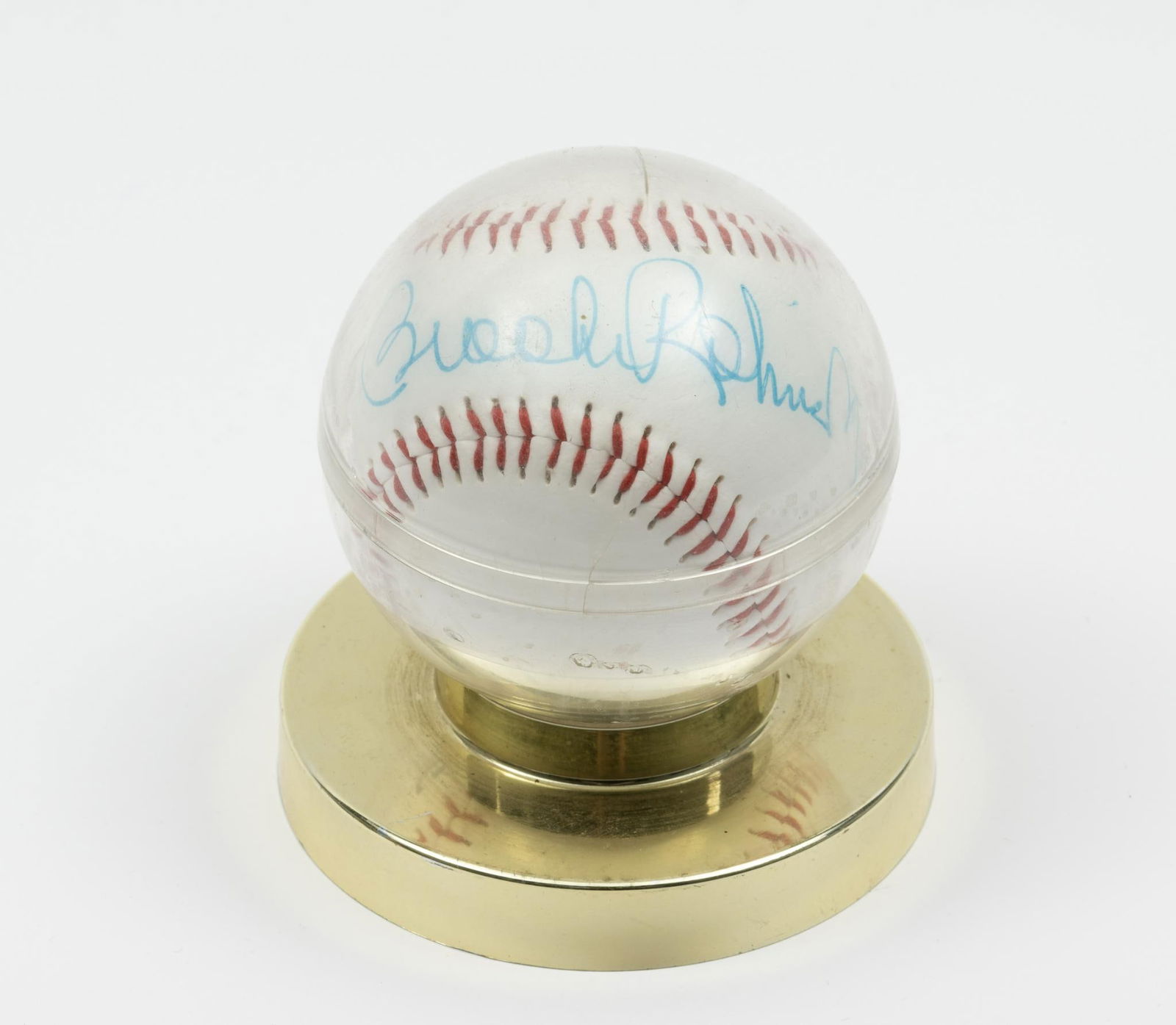 Brooks Robinson Autographed Baseballs - All H.O.F. ERS And Deceased (1 of 2)