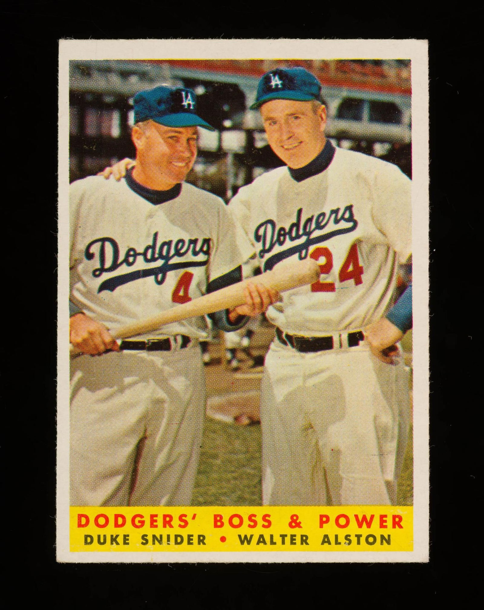 1958 Boss and Power #314 Vintage H.O.F. Baseball Cards (EX/MT) (1 of 2)