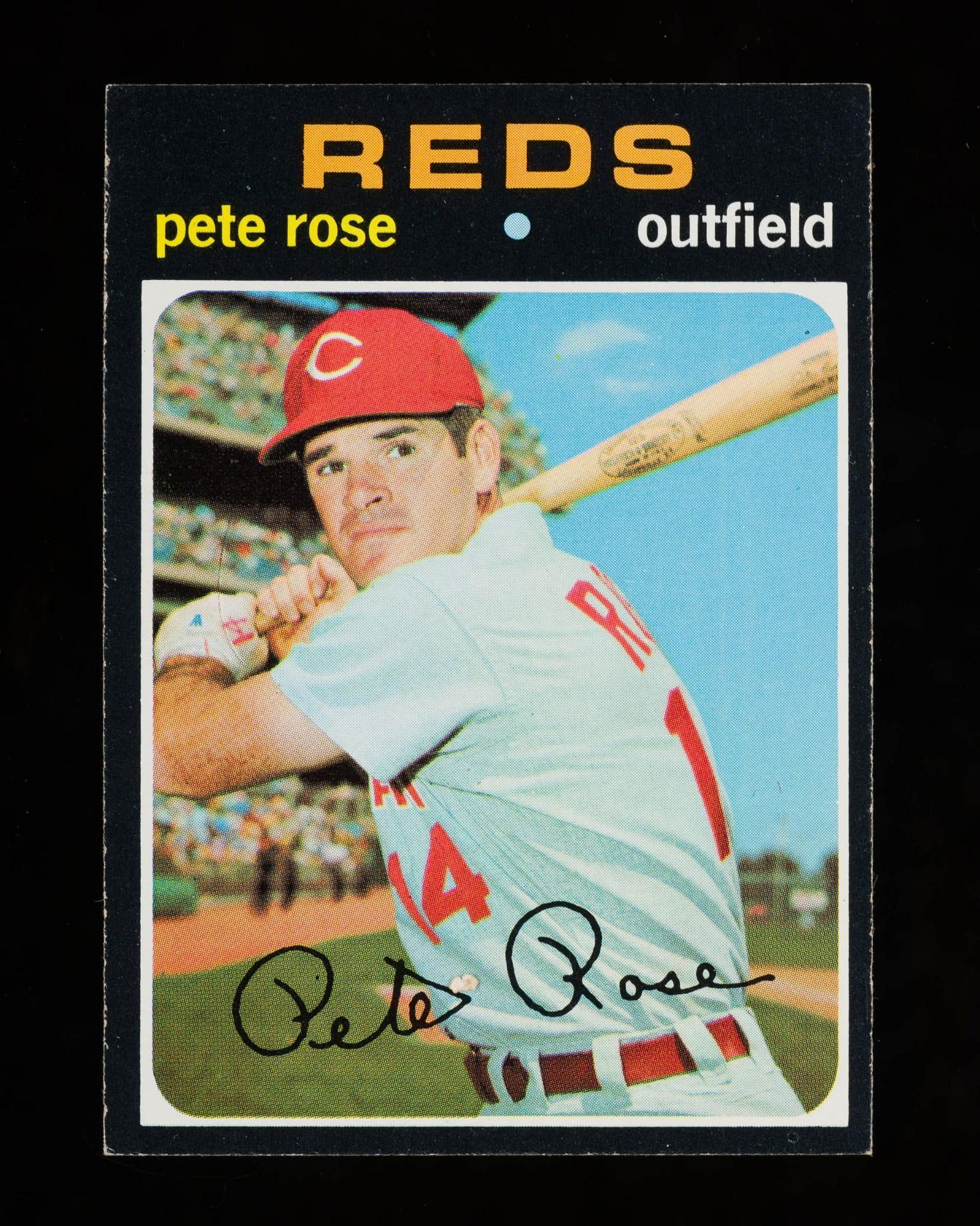 1971 Rose #100 Vintage H.O.F. Baseball Cards (EX/MT) (1 of 2)