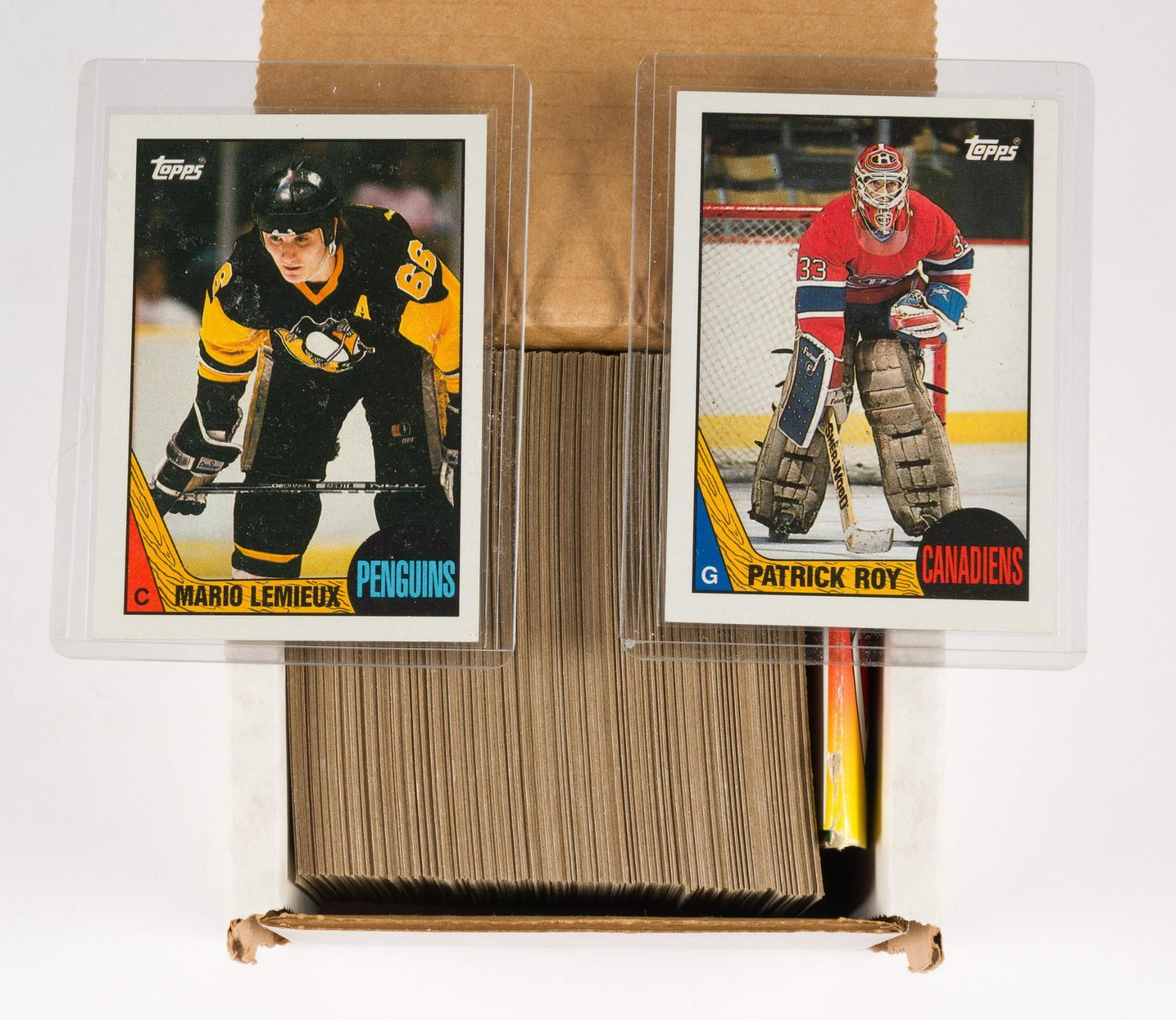 1986/87 Topps Hockey Set: With Roy (Rookie) #53 Mint