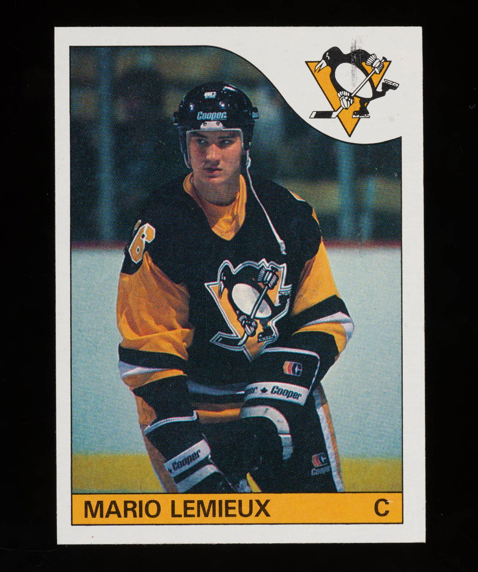 1985 Topps Mario Lemieux Rookie Card: Excellent. MEG/DB