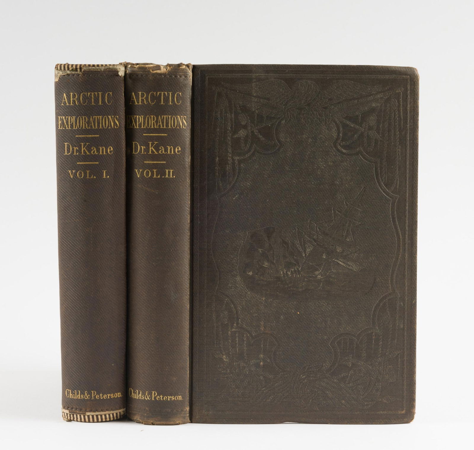 1856 Arctic Explorations In the Years 1853, '54, '55 2 Volume Set (1 of 10)