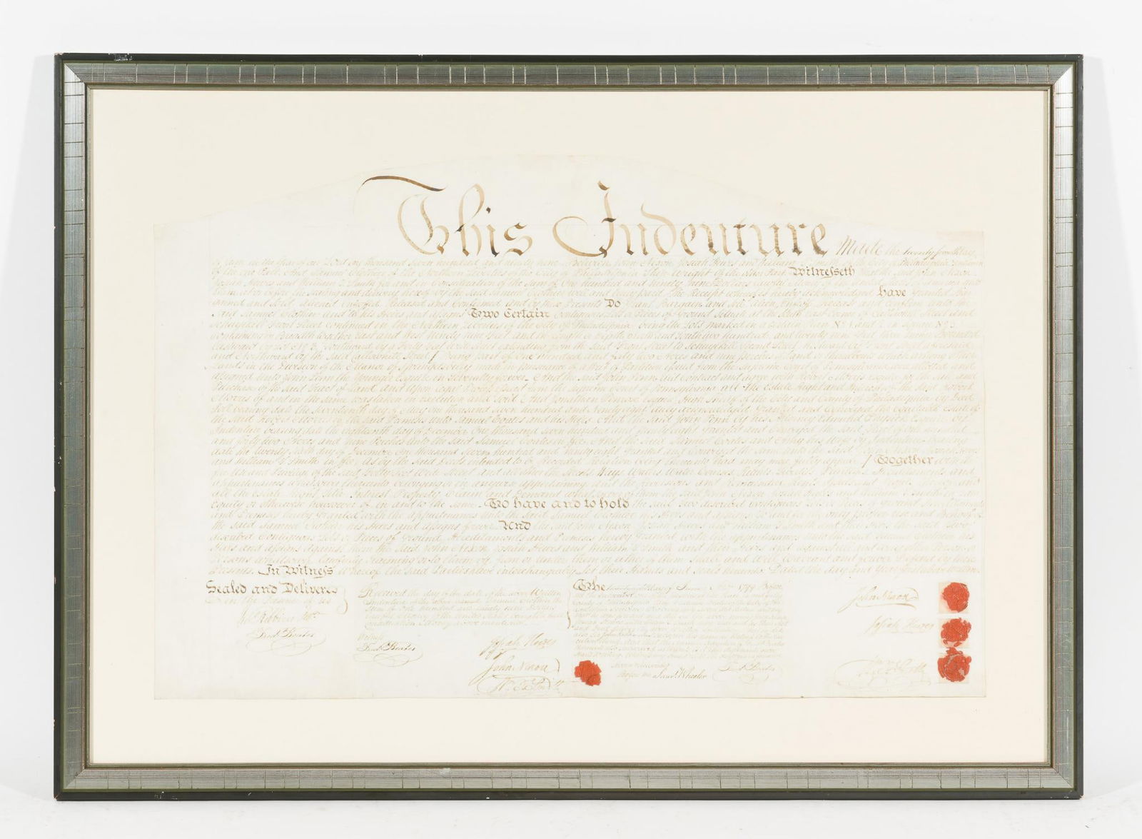 1799 Philadelphia PA Deed (1 of 6)