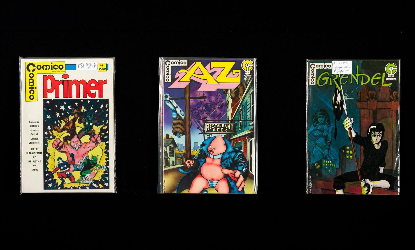 Comico Lot - Featuring Grendel (1 of 4)