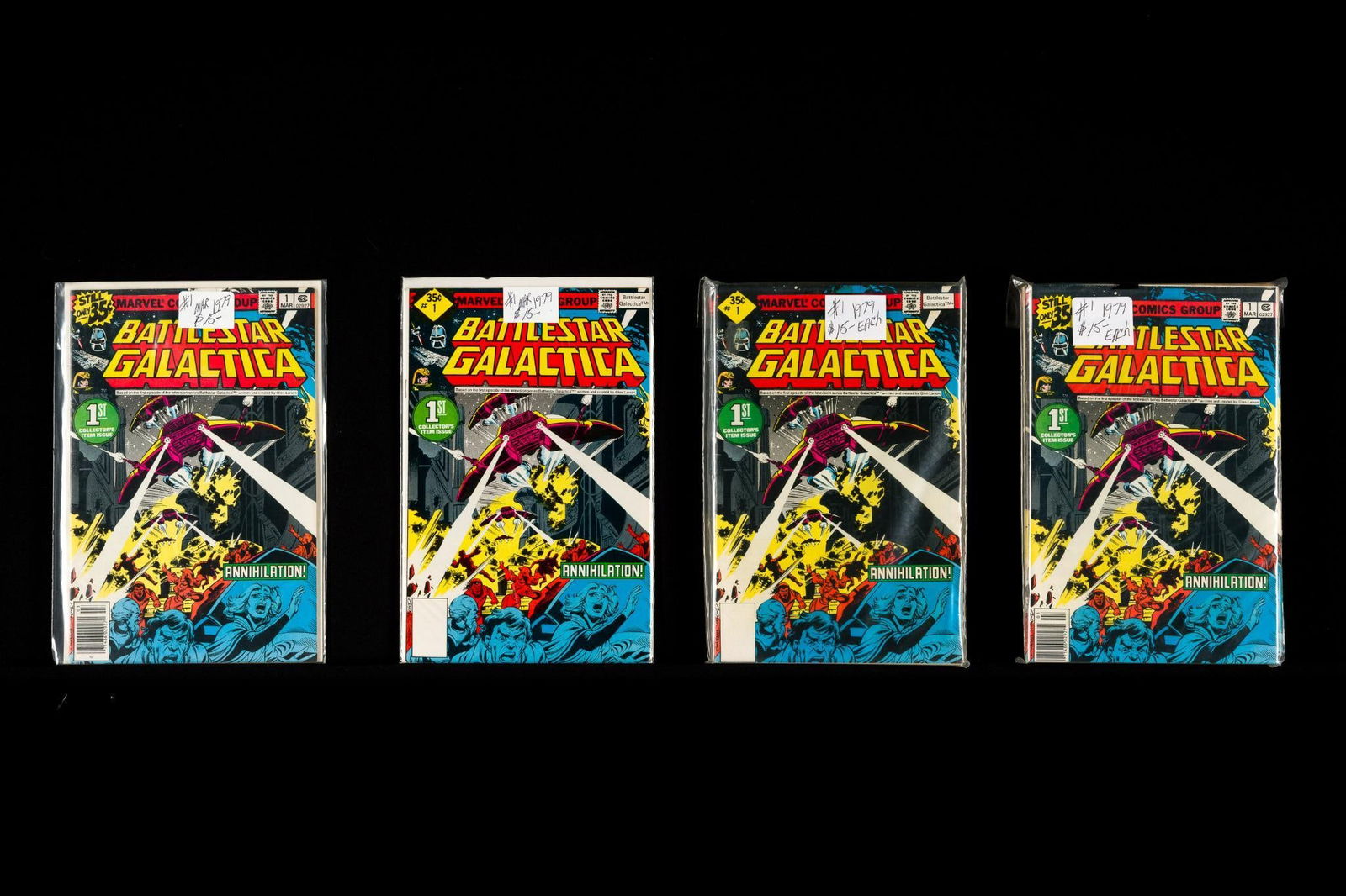 Marvel Battlestar Galactica #1 Lot (1 of 3)