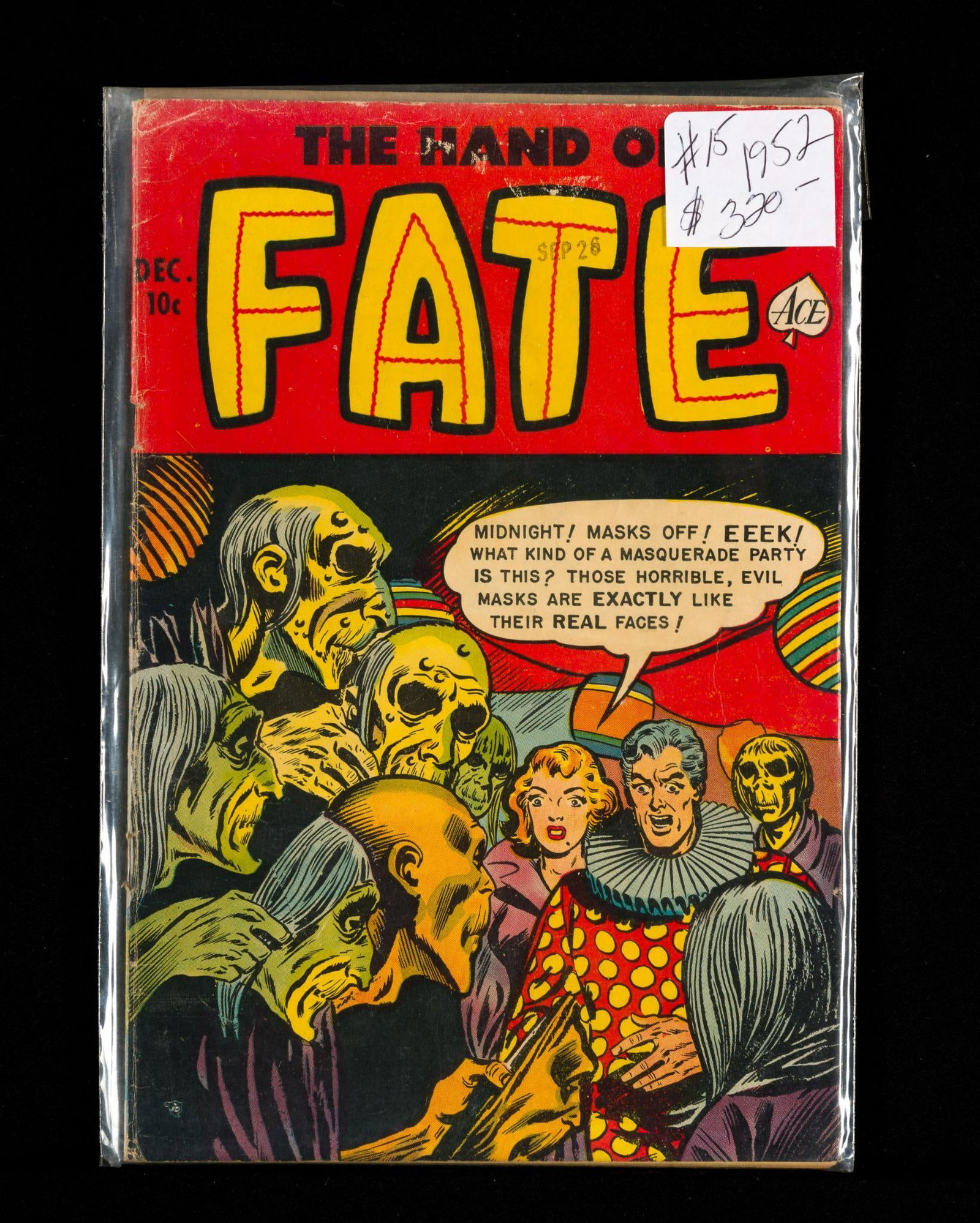 Hand of Fate #15: Ace Comics Hand of Fate #15 (1952) (GD+)