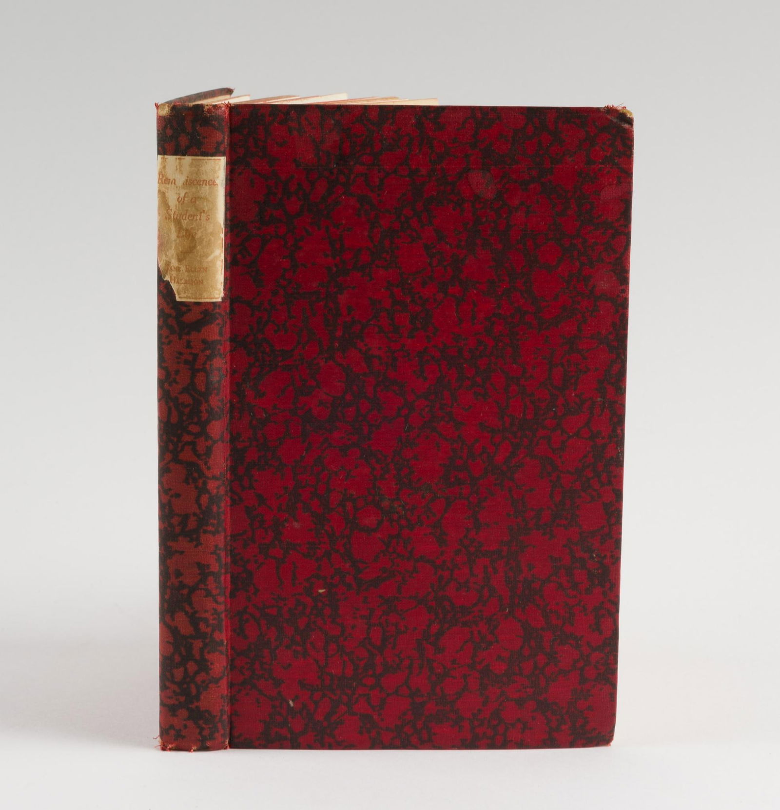 1925 Reminiscences of A Student's Life Published by Virginia Woolf (1 of 6)