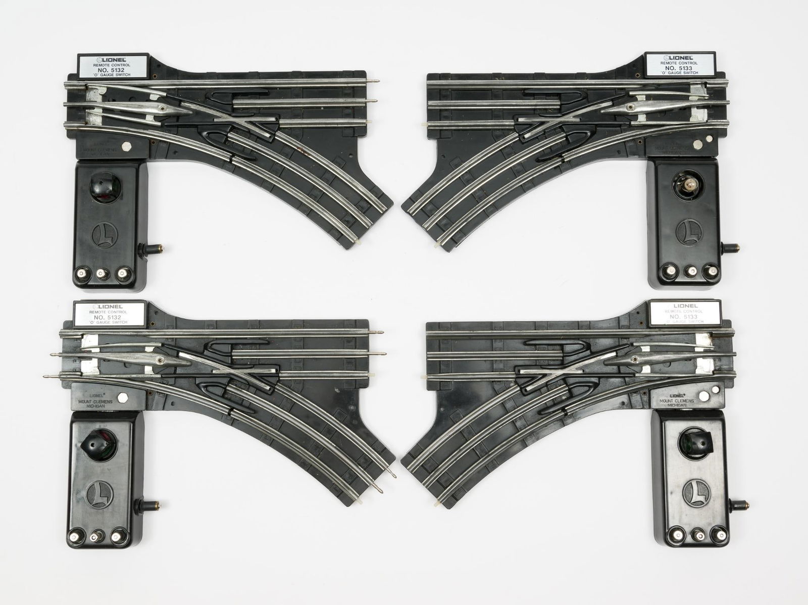 4 Lionel #5132 O Gauge Railway Switches With Boxes (1 of 6)