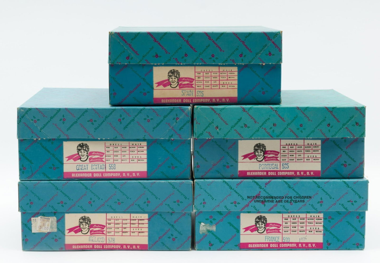 5 Madame Alexander Dolls in OB (1 of 6)