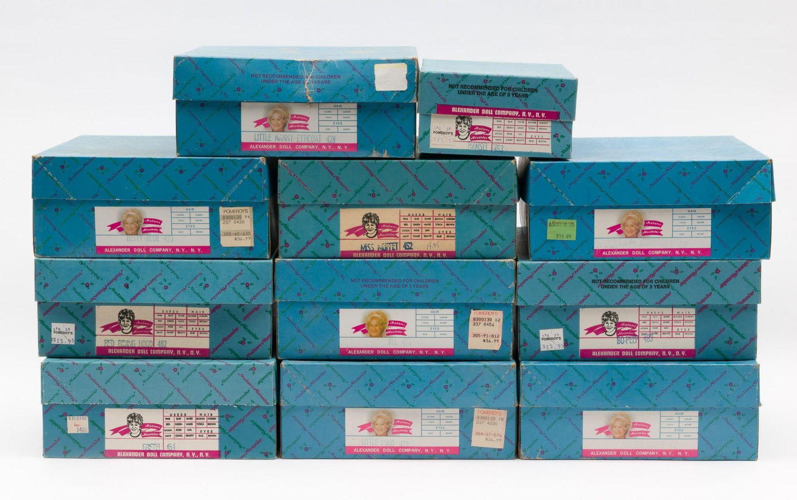 11 Madame Alexander Dolls in OB (1 of 10)