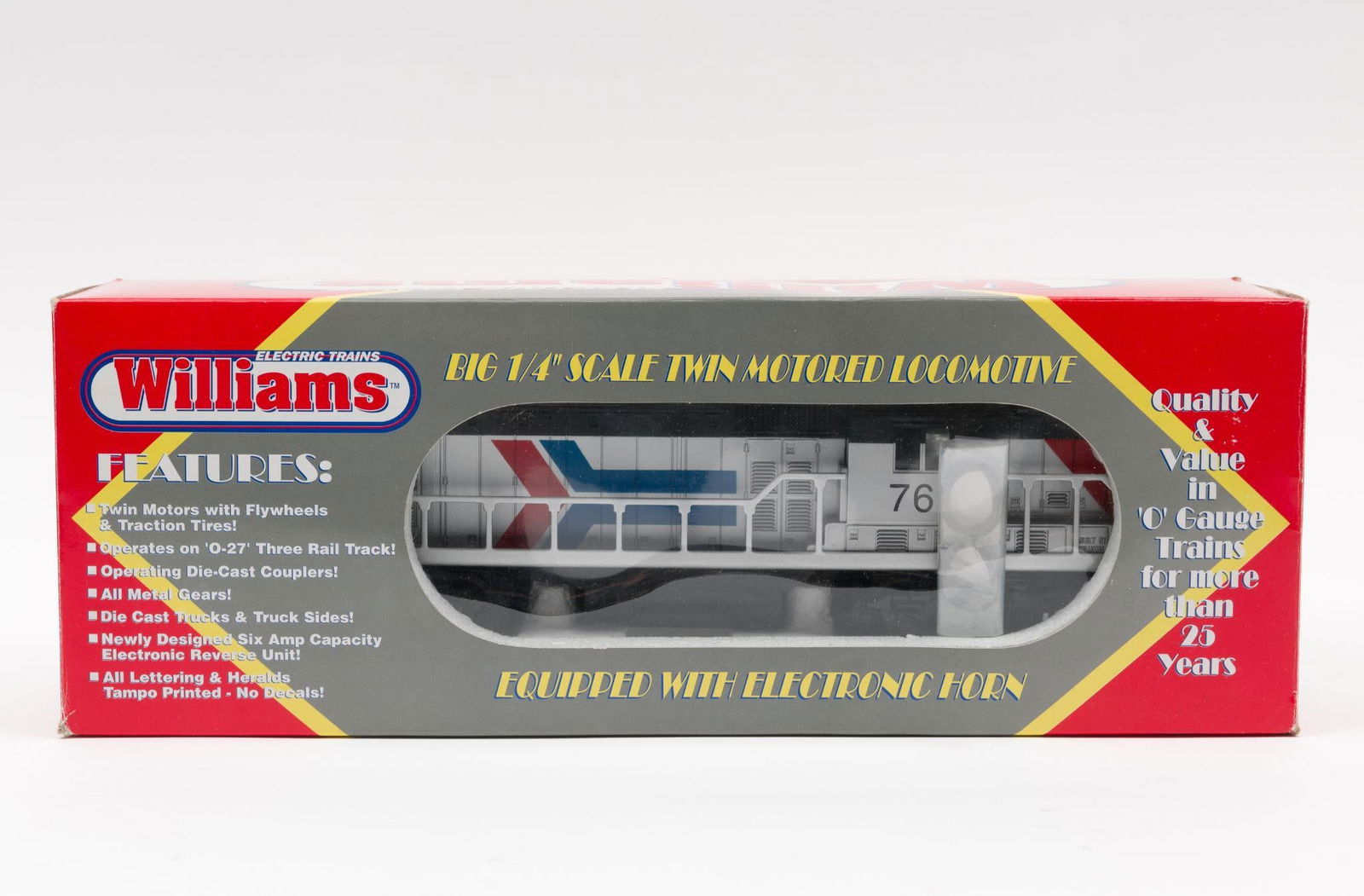 Williams Electric Trains O-Gauge Amtrack GP9 (1 of 2)