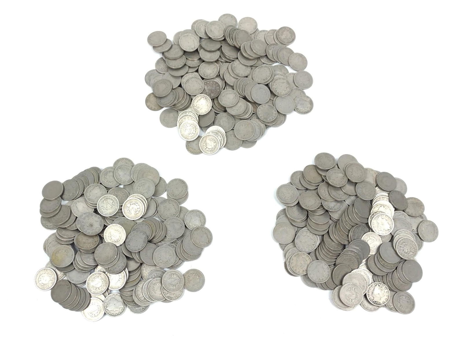 Approximately 500 Liberty V Nickels (1 of 3)