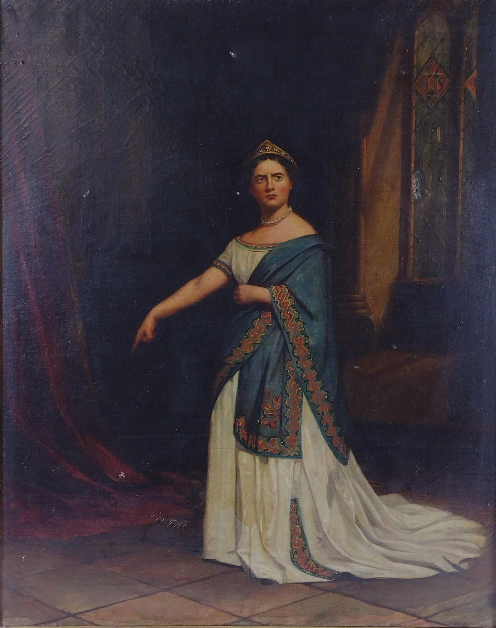 Antique Portrait of a Woman Approximately 1850 New England (1 of 10)