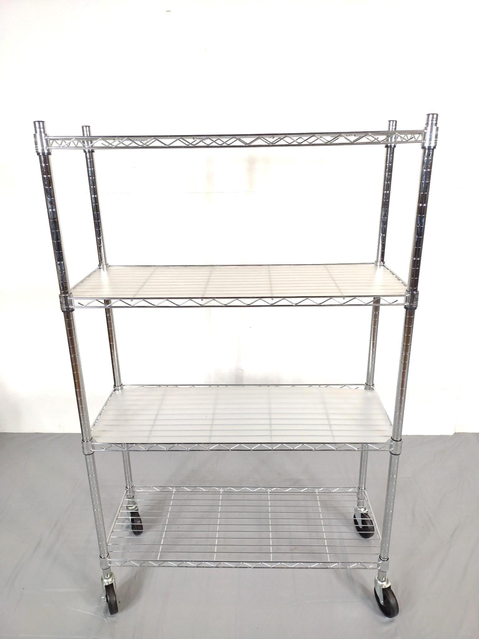 NSF Chrome Rolling Rack (1 of 3)