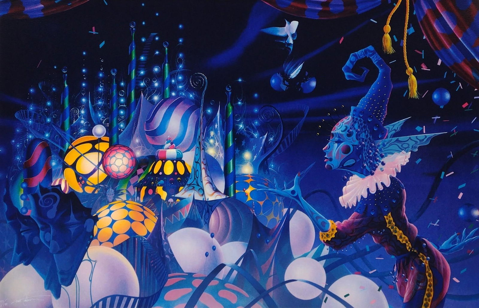 Tim Cantor "Carnival" Ltd Ed Serigraph (1 of 6)