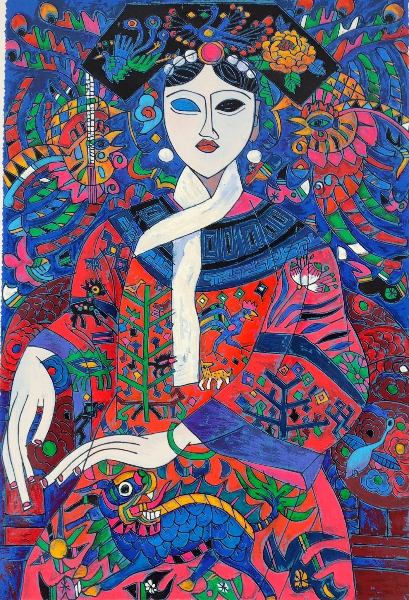 Jiang Tie Feng "The Empress" Ltd Ed Silkscreen (1 of 5)