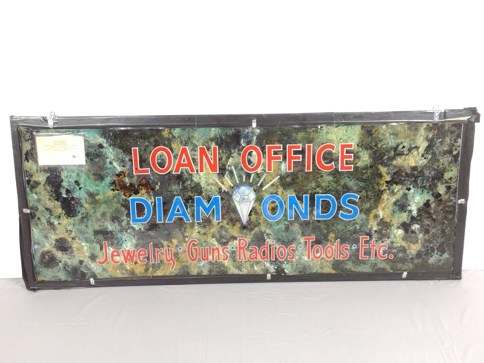 Zisser Bros Pawnbrokers Sign Harrisburg, Pa Auction