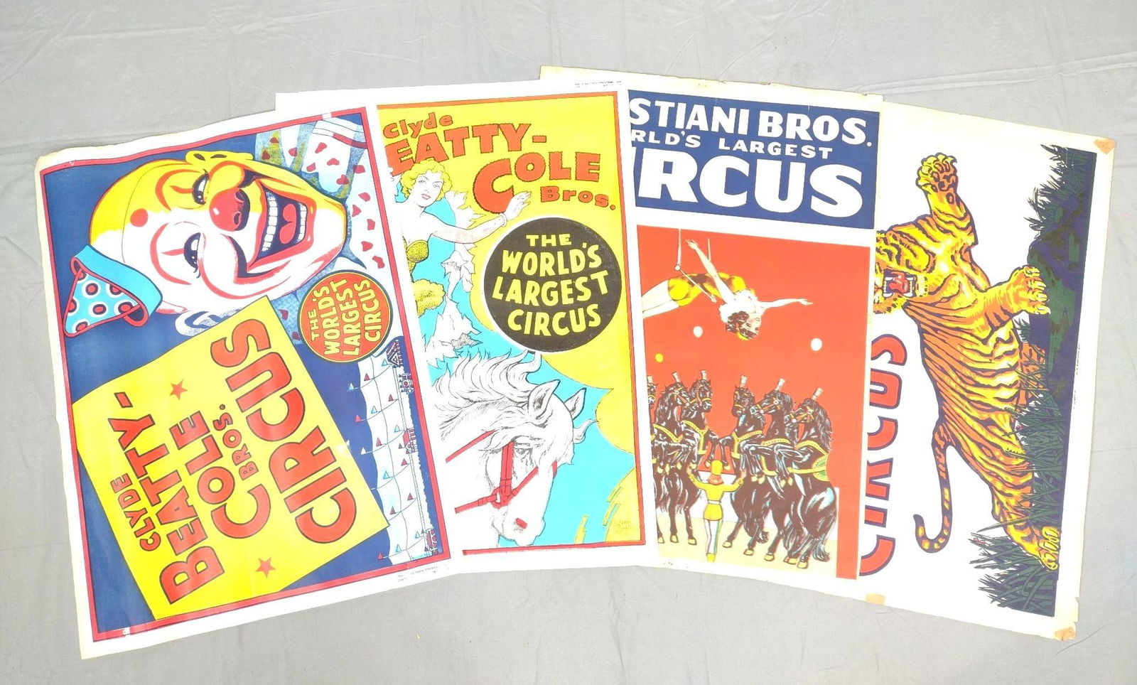 4 Circus Posters Cristiani Bros (1 of 8)