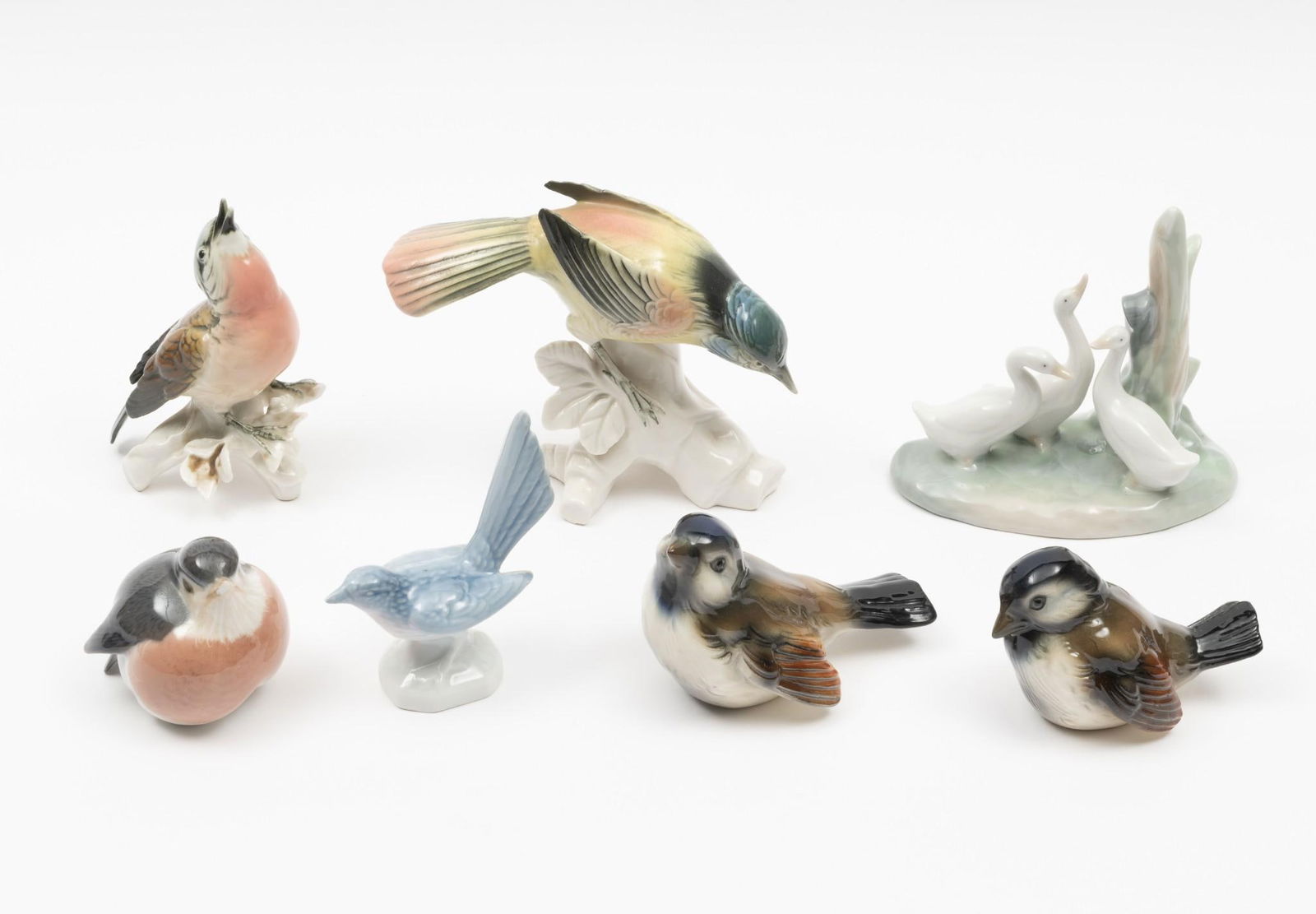 7 Bird Figurines incl Goebel (1 of 10)
