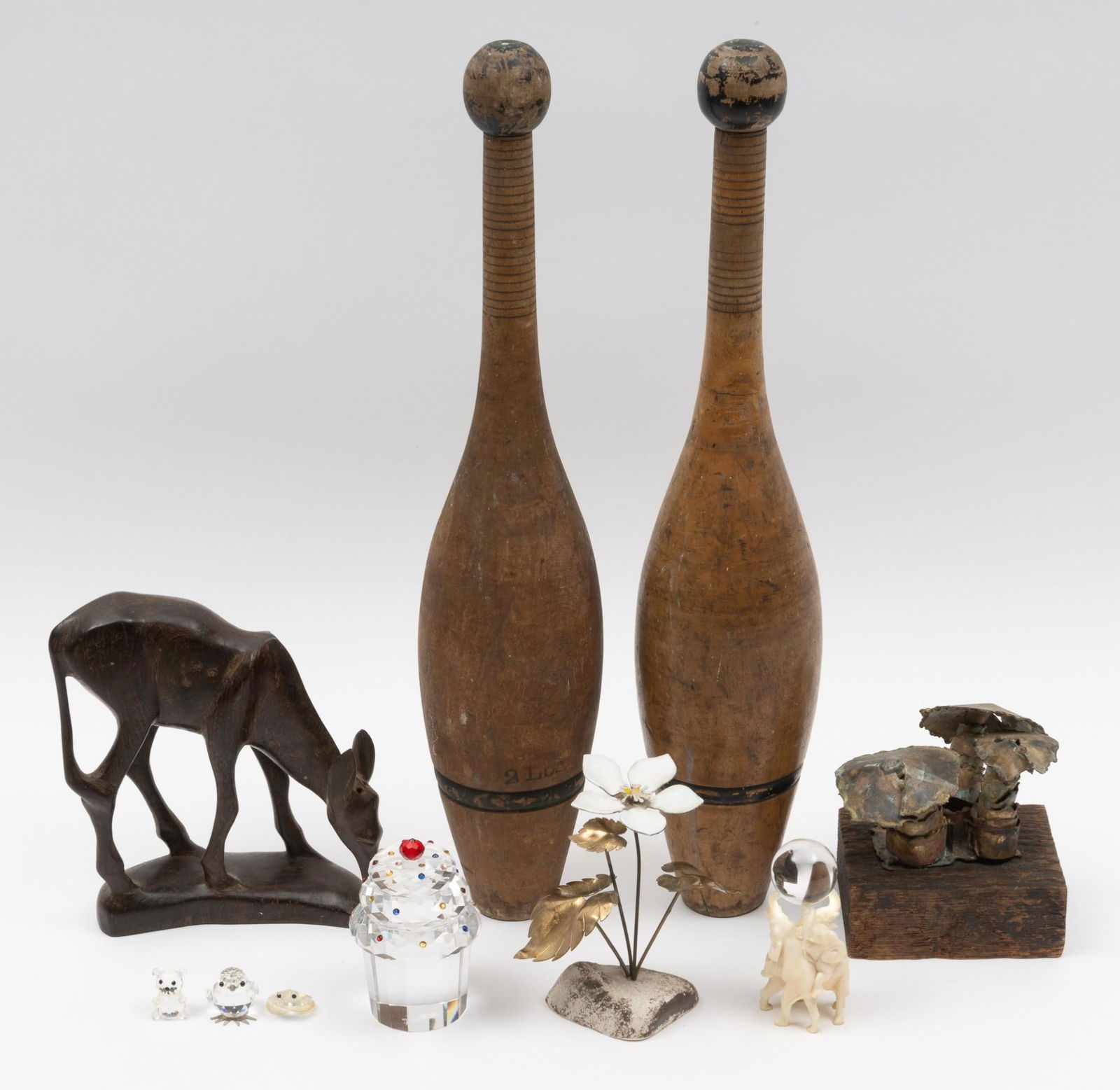 9 Pcs incl Oleg Cassini Art Glass Cupcake (1 of 7)