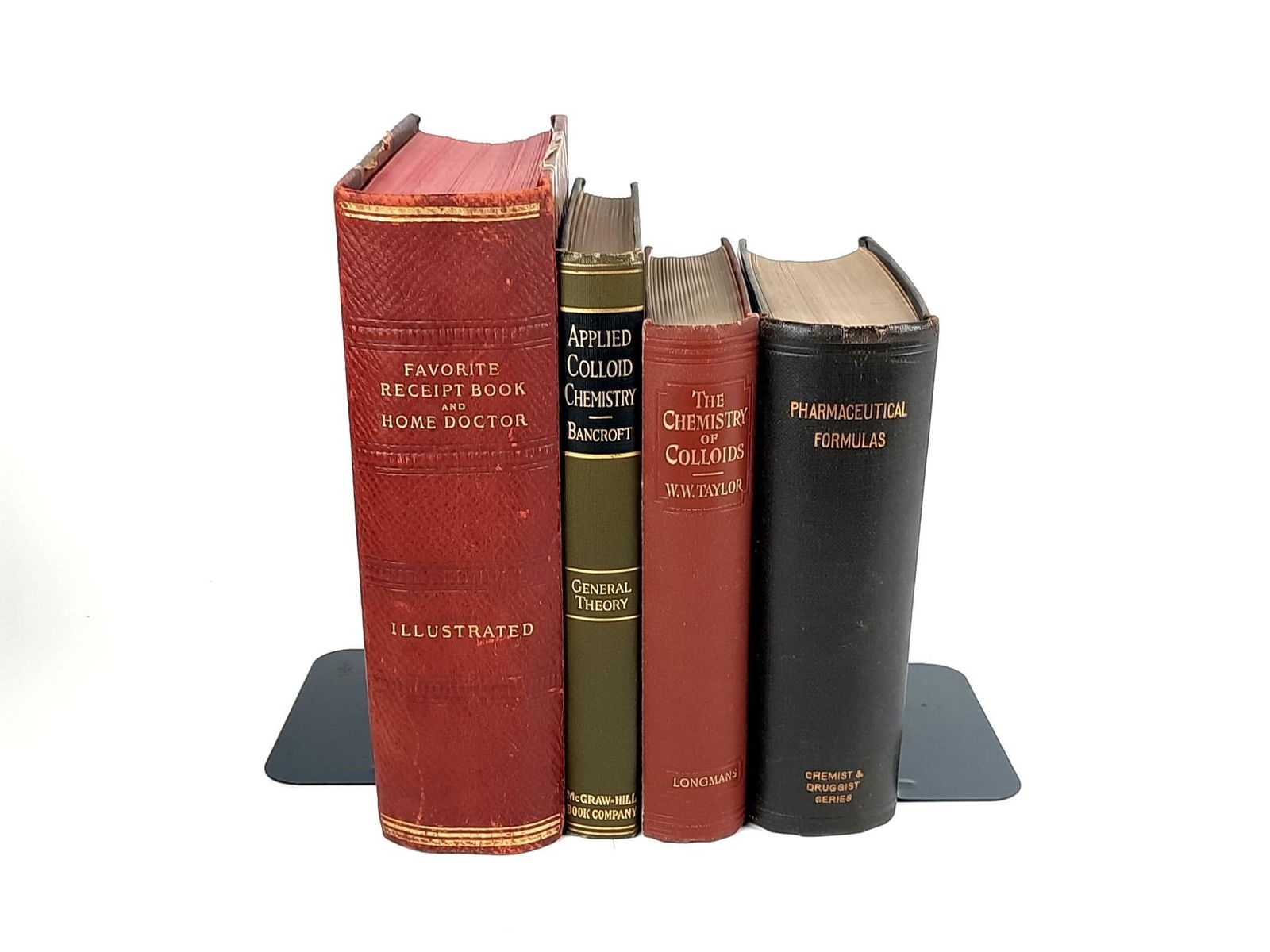 4 Antique Books incl Leatherbound (1 of 5)