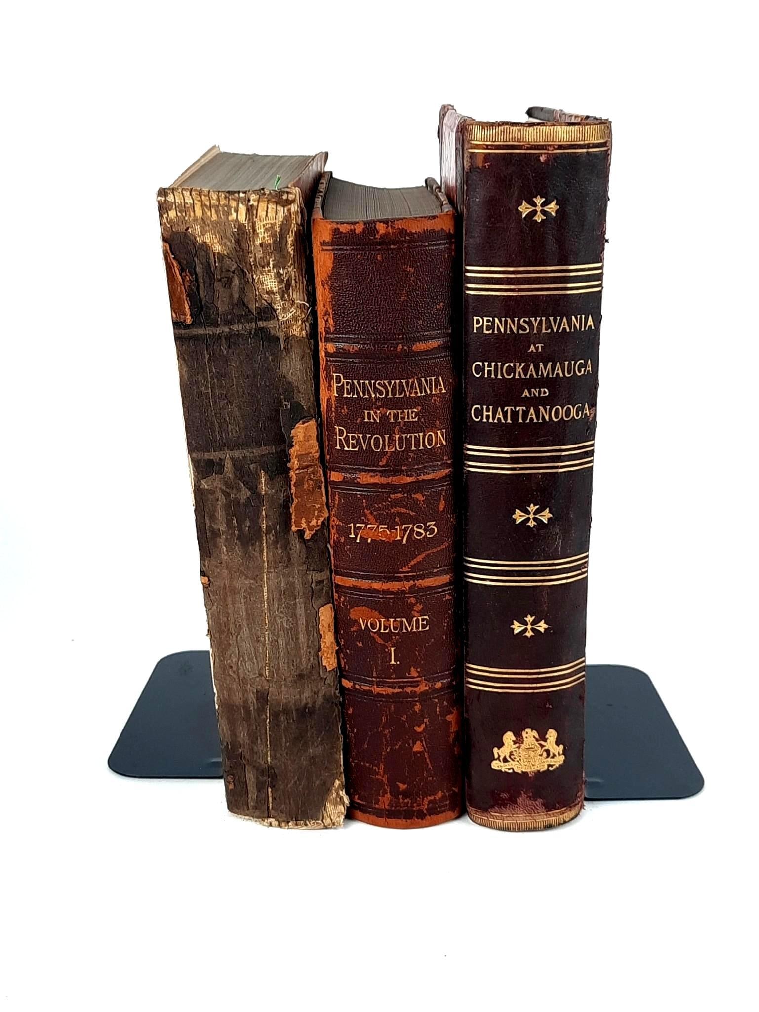 3 Pennsylvania Leatherbound Books (1 of 5)