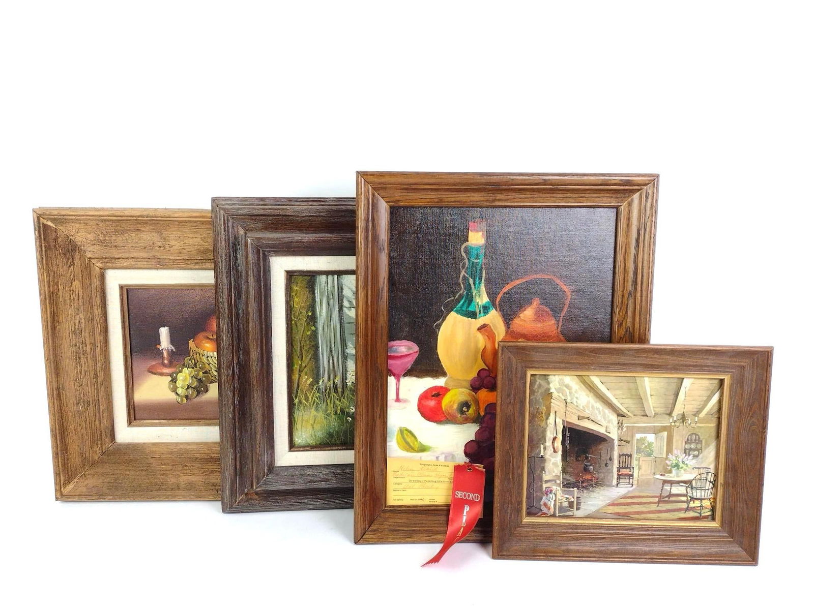 3 Paintings and Print (1 of 8)