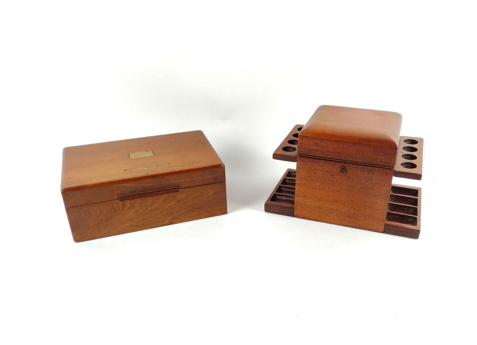 Decatur Cigar Humidor and Unmarked Pipe Tobacco Humidor (1 of 8)