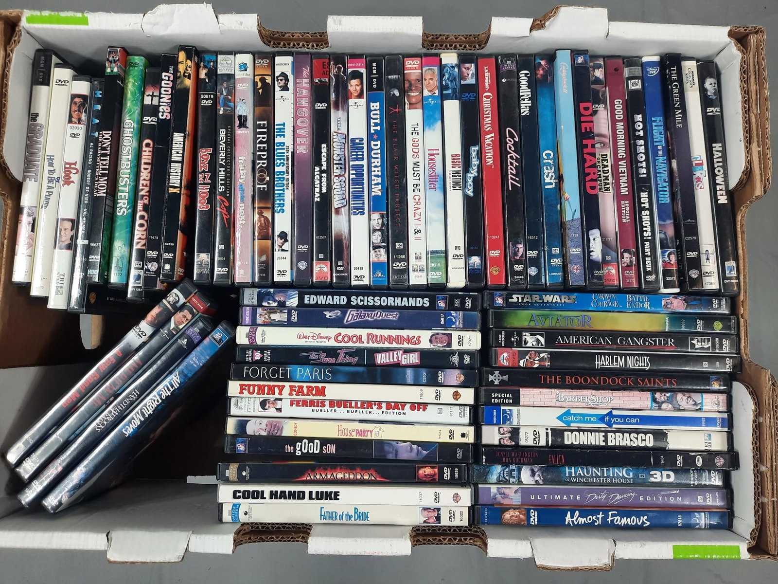 65 DVDs incl. Hook: Also includes A Few Good Men, Galaxy Quest, Christmas Vacation, and more. MEG
