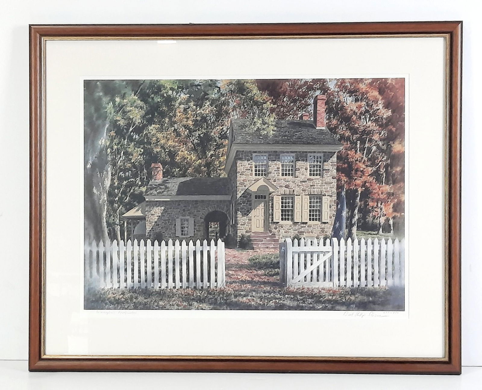 Bart Phillips Sloane "Washington's Headquarters" Ltd Ed Print (1 of 3)
