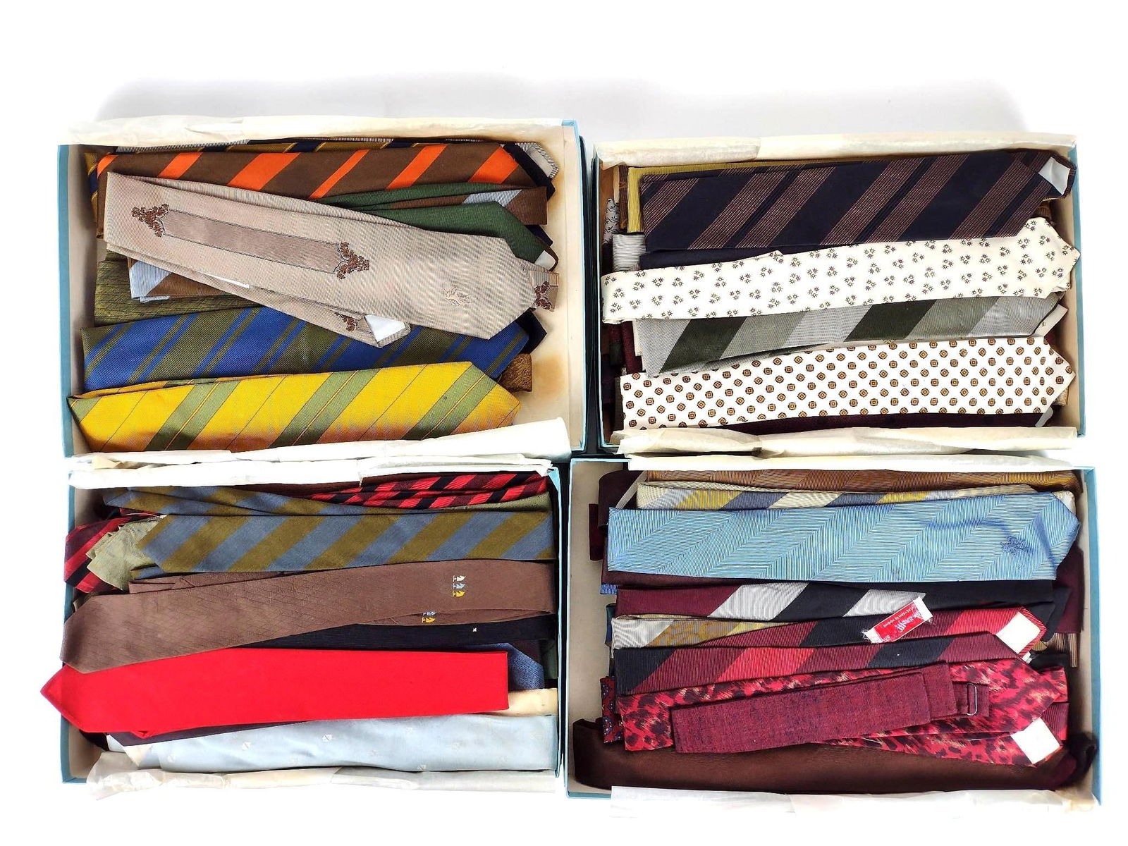 Large Grouping of Vintage Men's Neck Ties (1 of 3)